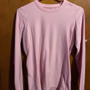 Large Women’s Pale Pink Fitness Long Sleeve